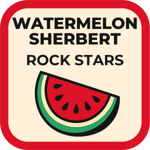 ROCK_STARS_LINE Watermelon_Sherbert